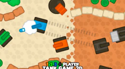 1 2 3 4 Player Tank Game 2D