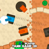 1 2 3 4 Player Tank Game 2D