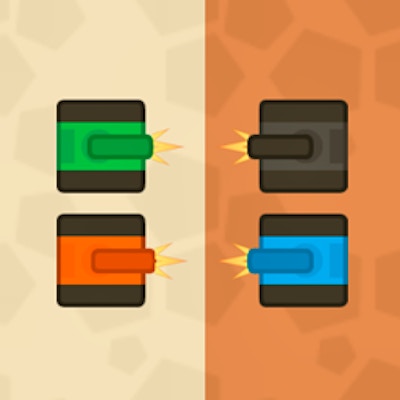 1 2 3 4 Player Tank Game 2D By Gamepix