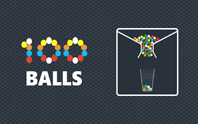 100 Balls Play Now on GamePix