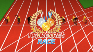 100 Metres Race game cover