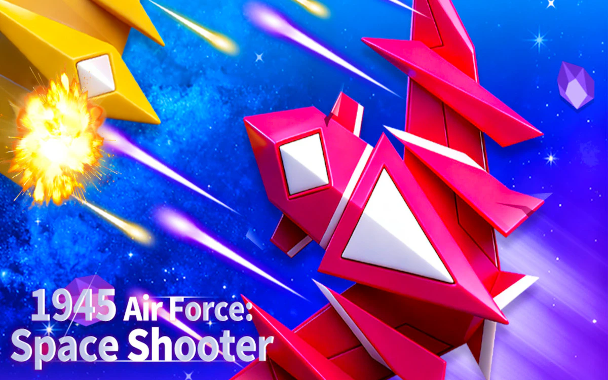 Play 1945 Air Force Space Shooter — free online Shooter game