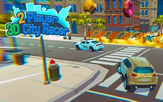 2 Player 3d City Racer