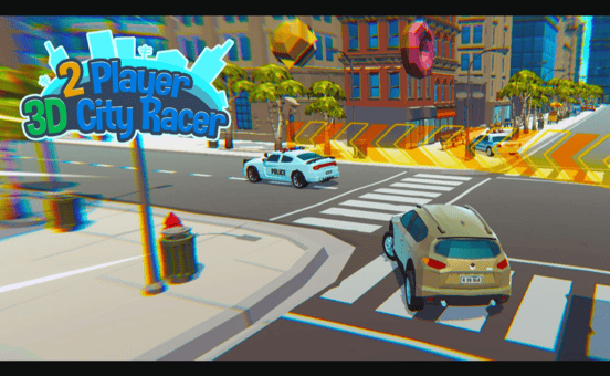 2 Player City Racing - Play Online on SilverGames 🕹️