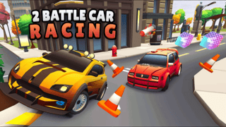 2 Player Battle Car Racing game cover