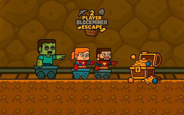 2 Player Blockminer Escape