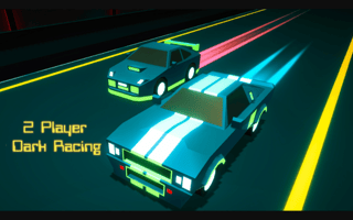 2 Player Dark Racing game cover
