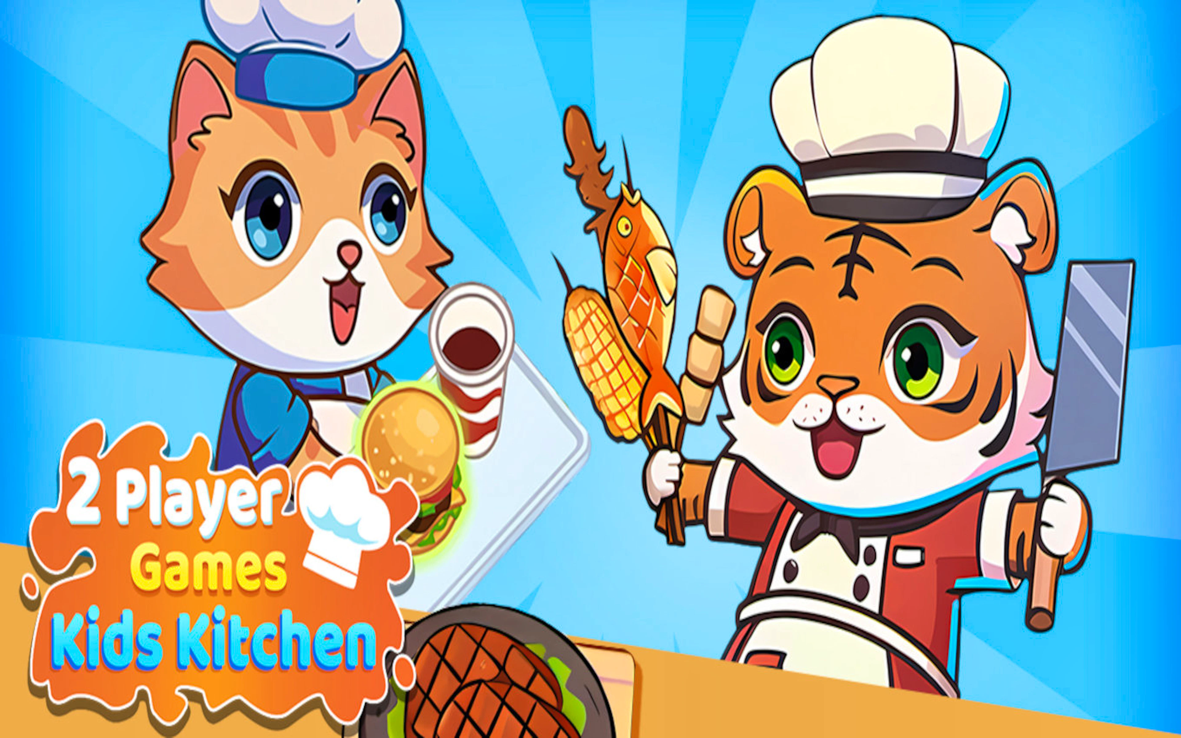 2 Player Games Kids Kitchen