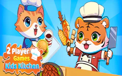2 Player Games Kids Kitchen