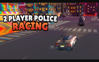 2 Player Police Racing game cover