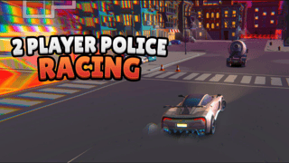 2 Player Police Racing game cover