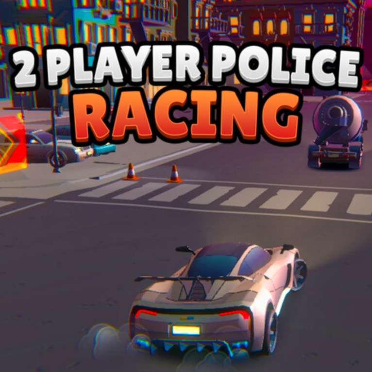 2 Player Police Racing Play Now on GamePix