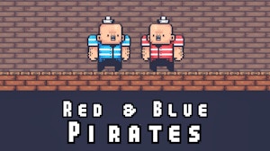 Image for 2 Player Red Blue Pirates