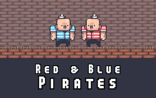 2 Player Red Blue Pirates game cover