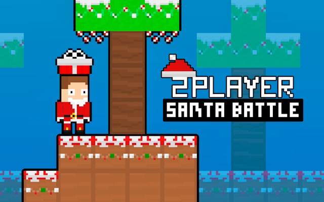 2 Player Santa Battle game