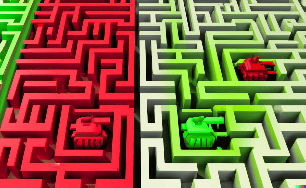 Play 2 Players Tanks — free online Brain game