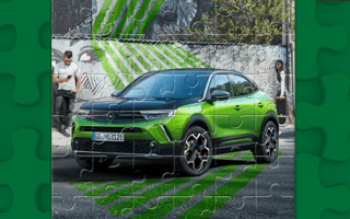 2021 Opel Mokka E Puzzle game cover