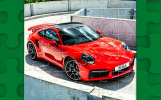 2021 Uk Porsche 911 Turbo S Puzzle game cover