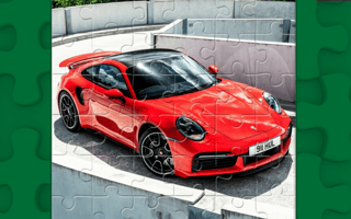 2021 Uk Porsche 911 Turbo S Puzzle game cover