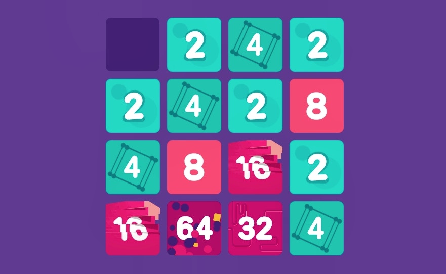 2048 Animated Edition 🕹️ Play Now On GamePix