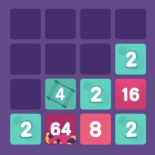 2048 game - Animated edition