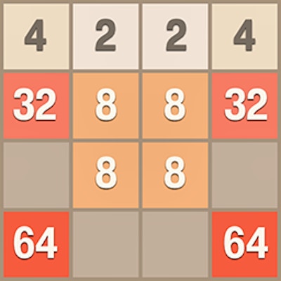 2048 - Classic Number Game By Gamepix
