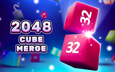 2048 Cube Merge game