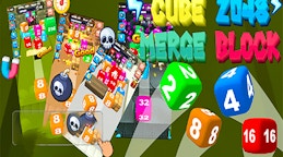 2048 Cube Merge Block