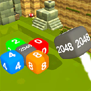 2048 Cube Merge Block