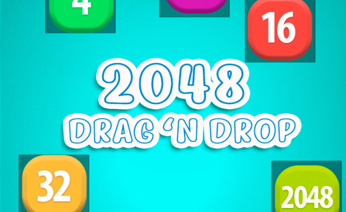 2048 Drag and Drop