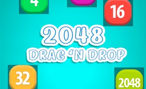 2048 Drag and Drop