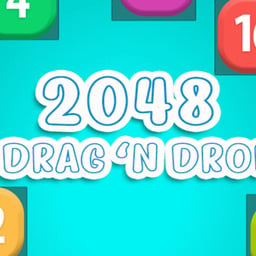 Juega gratis a 2048 Drag and Drop
