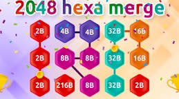 2048 Hex Chain Merge