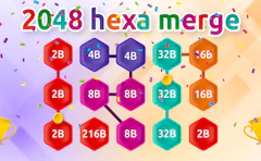 2048 Hex Chain Merge