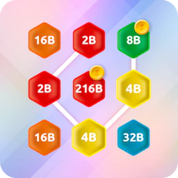 2048 Hex Chain Merge