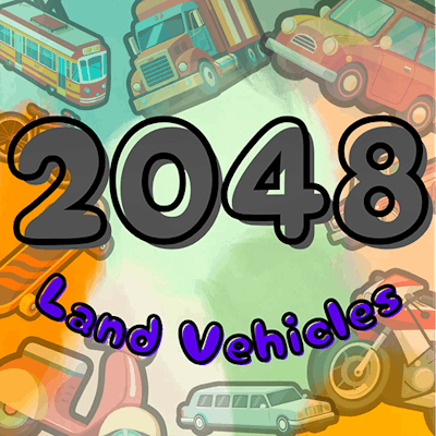 2048 Land Vehicles By Gamepix
