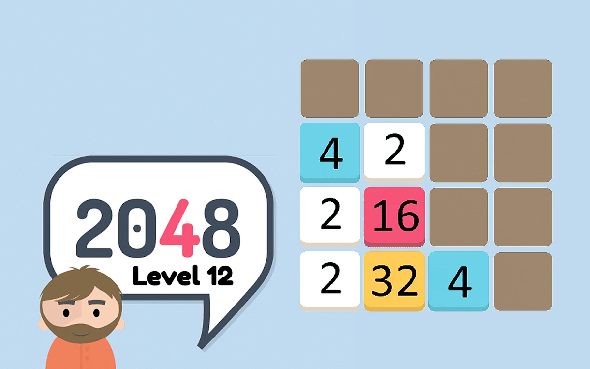 Play 2048 Level 12 — free online 2048 game