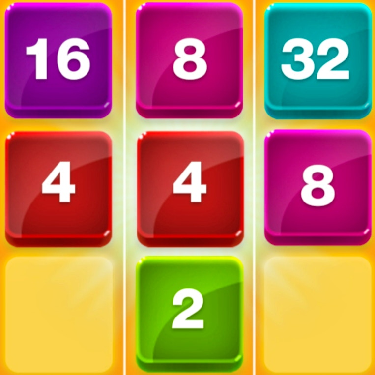 Falling Blocks 2048 - 2d 🕹️ Play Now on GamePix