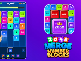 2048 Merge Number Blocks thumbnail