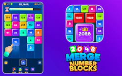 2048 Merge Number Blocks
