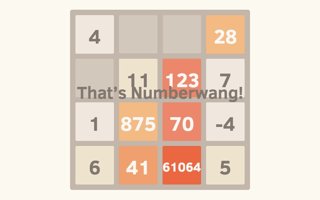 2048 Numberwang game cover