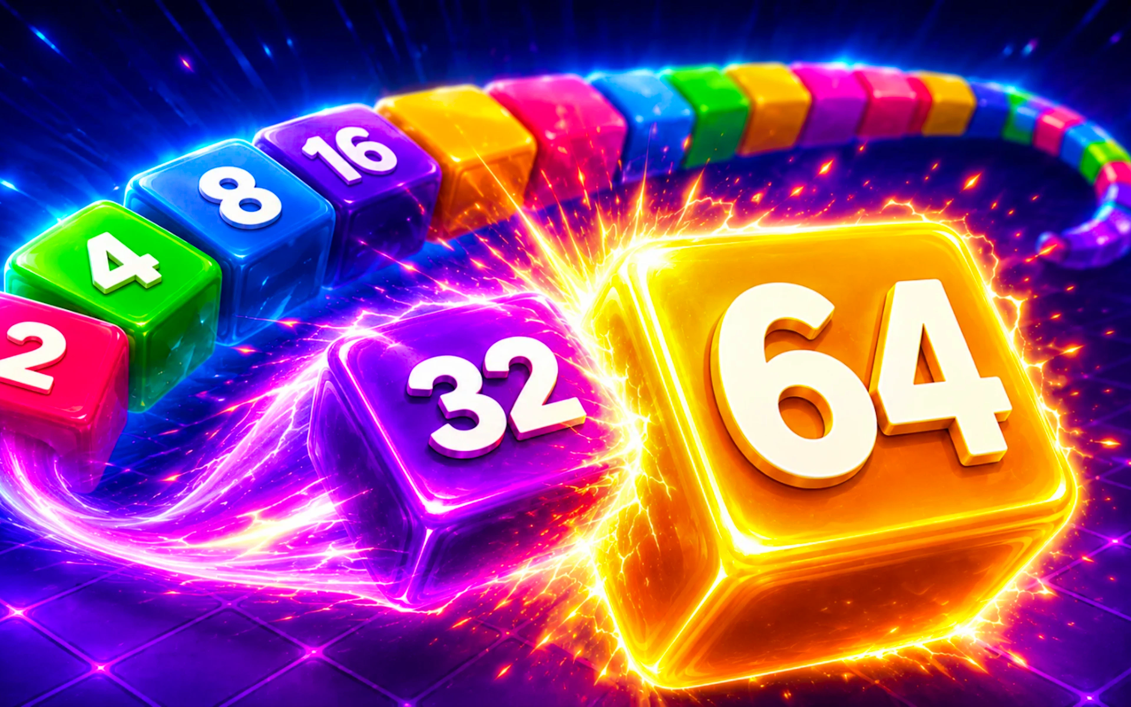 2048 Snake.io