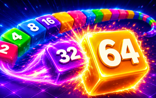 2048 Snake.io