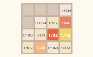 2048 with Fractions