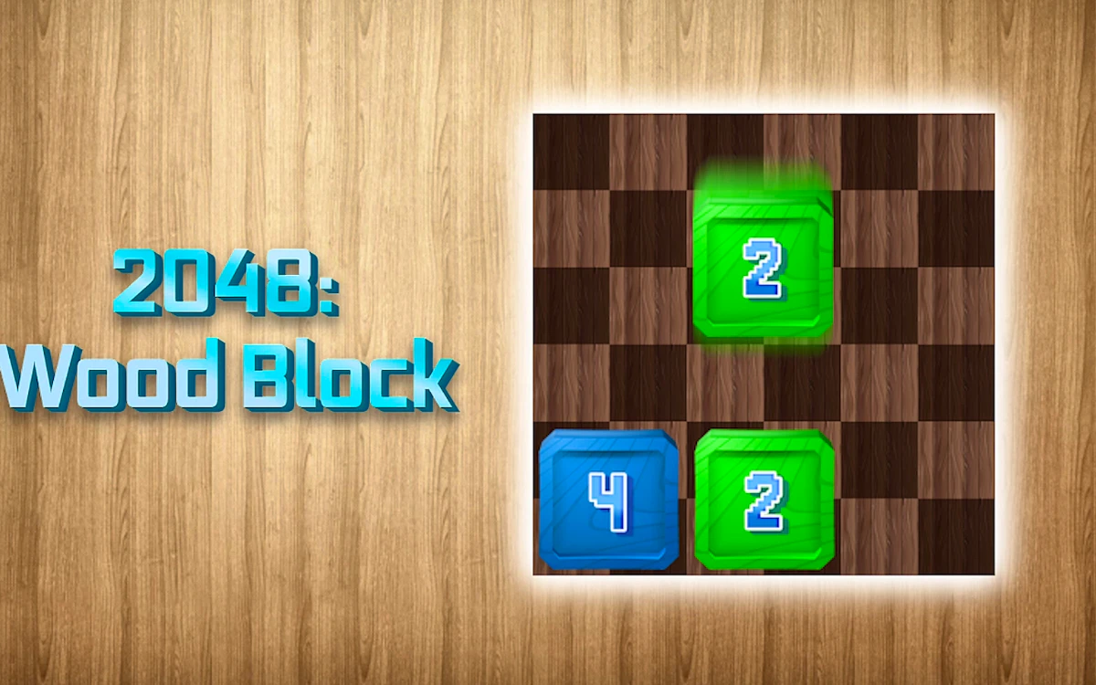 Play 2048 Wood Block — free online 2048 game