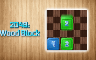 2048 Wood Block game cover