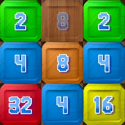 2048 Wood Block By Gamepix