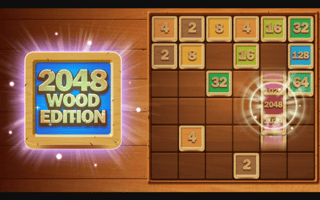 2048 Wooden Edition game cover