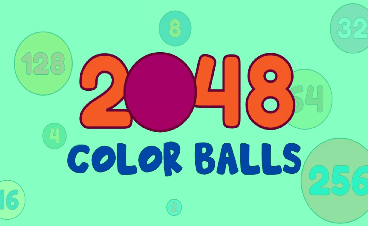 Play 2048ColourBalls — free online 2048 game