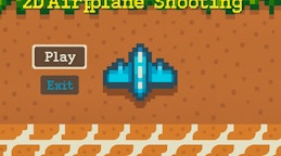 2D Airplane Shooting